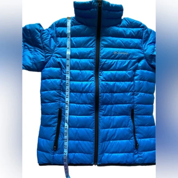 Columbia Vibrant Blue Quilted Jacket medium - Picture 5 of 11